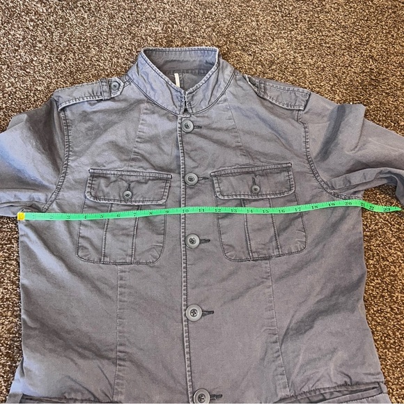 Fossil Gray Military Field Jacket - Picture 5 of 6